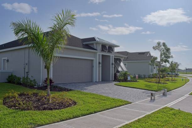 Permeable Paver Driveway in Hilltop, MN